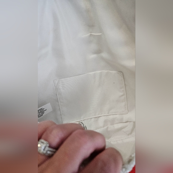 MADE IN INDIA Beaded Floral Shoulder Bag. White Multi. NWT - Picture 14 of 15